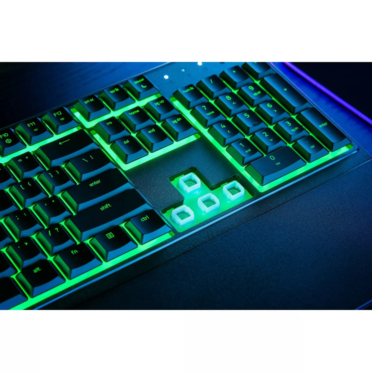 Razer Ornata V3 X Low Profile Gaming Keyboard for PC: Ergonomic USB-A Membrane Keypad