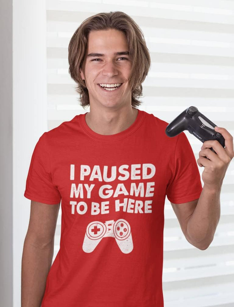 Funny Video Game Shirt for Men - Graphic Gamer T-Shirt for Teens and Adults - Gift for Console Players