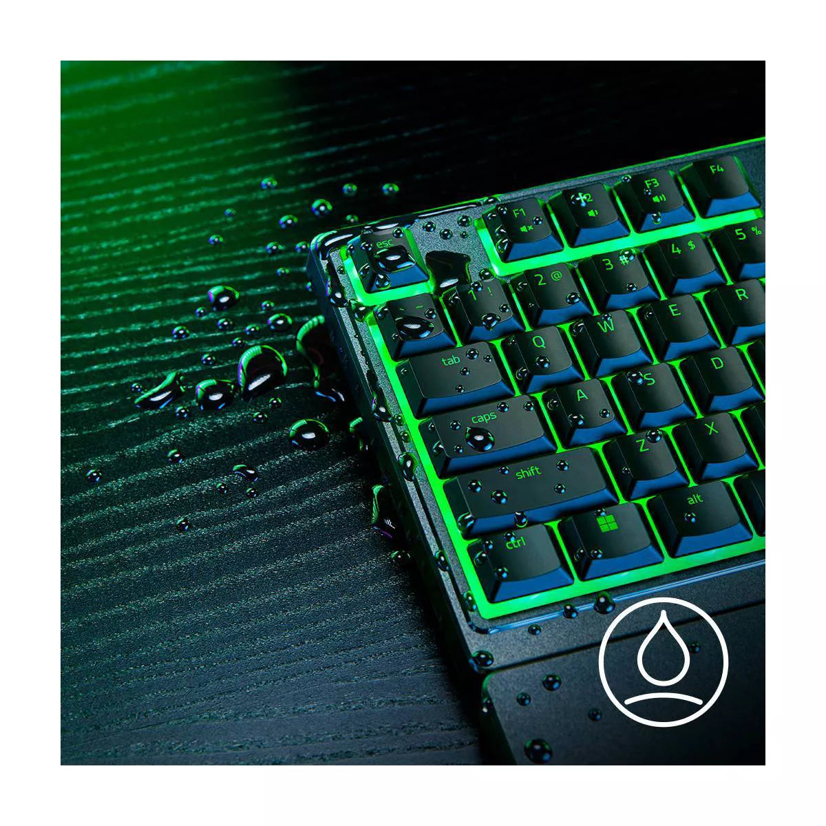 Razer Ornata V3 X Low Profile Gaming Keyboard for PC: Ergonomic USB-A Membrane Keypad