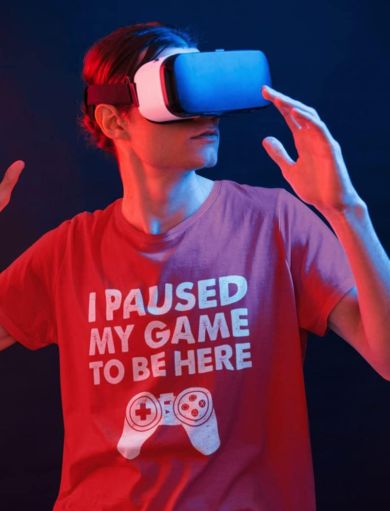 Funny Video Game Shirt for Men - Graphic Gamer T-Shirt for Teens and Adults - Gift for Console Players