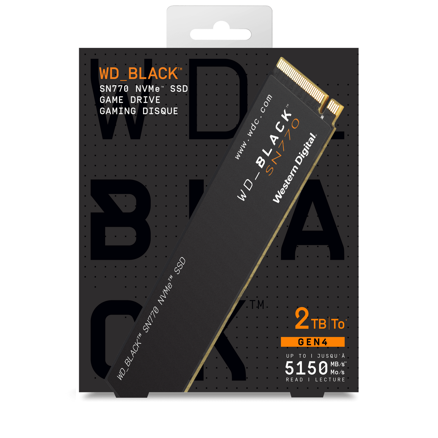 2TB SN770 Nvme Pcie 4.0 M.2 Internal SSD - WDBBDL0020BNC-WRWM