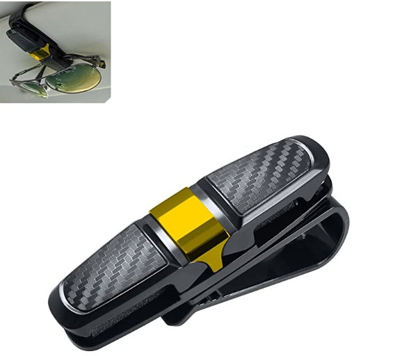 Car sun visor sunglasses clip