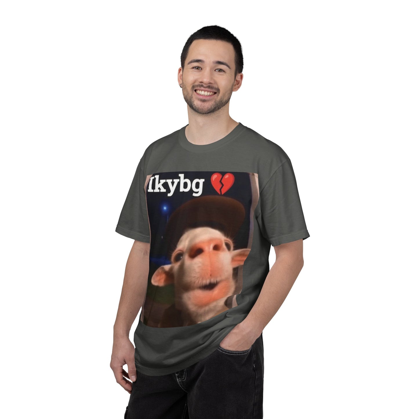 Bad News Goat Ikybg Broken Heart Meme T‑Shirt