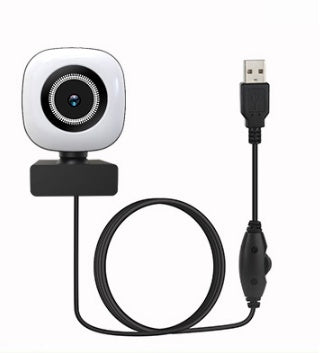 New Private Model 4K Live Broadcast Beauty Light Supplement Computer Camera Usb Video Hd Webcam