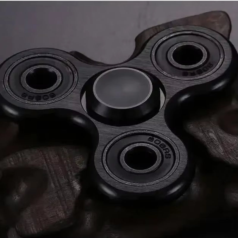 Fidget Finger Spinner Alloy Metal Hand Spinners Stress Relief Decompression Toys for Kids Adults Funny Gifts