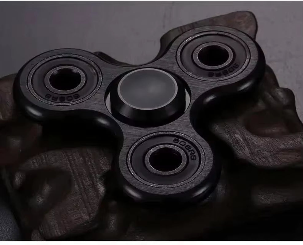 Fidget Finger Spinner Alloy Metal Hand Spinners Stress Relief Decompression Toys for Kids Adults Funny Gifts