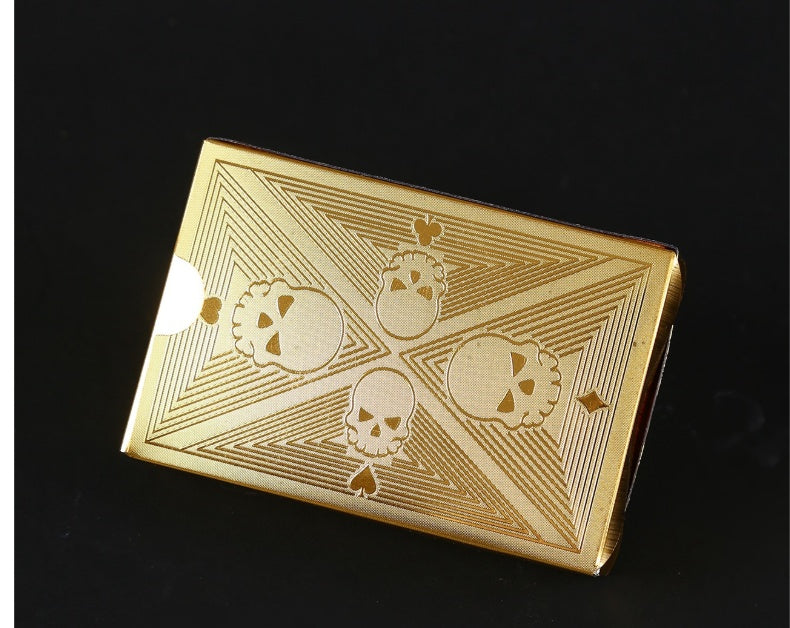 Waterproof gold foil playing CARDS