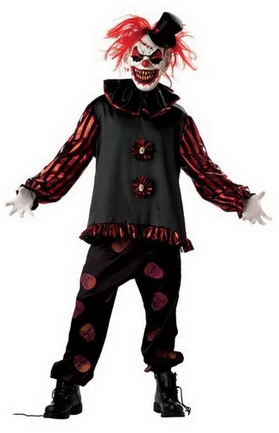 Carver the Killer Clown Adult Halloween Costume