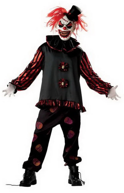 Carver the Killer Clown Adult Halloween Costume