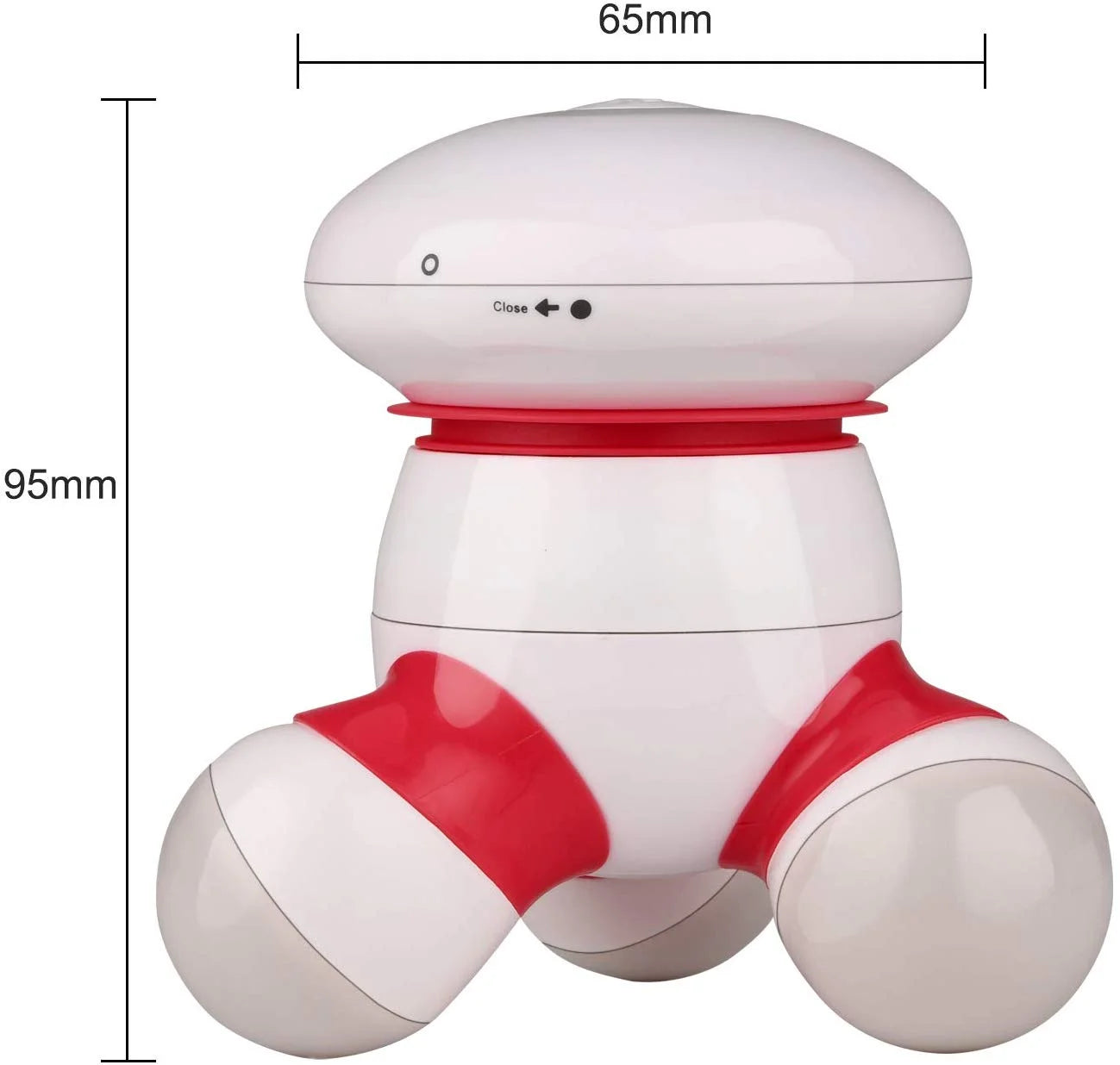 Handheld Massager Mini Portable Body Vibrating Massage with LED Light, Perfect for Hand/ Head /Neck/ Back/ Legs /Arms Face Pain Release