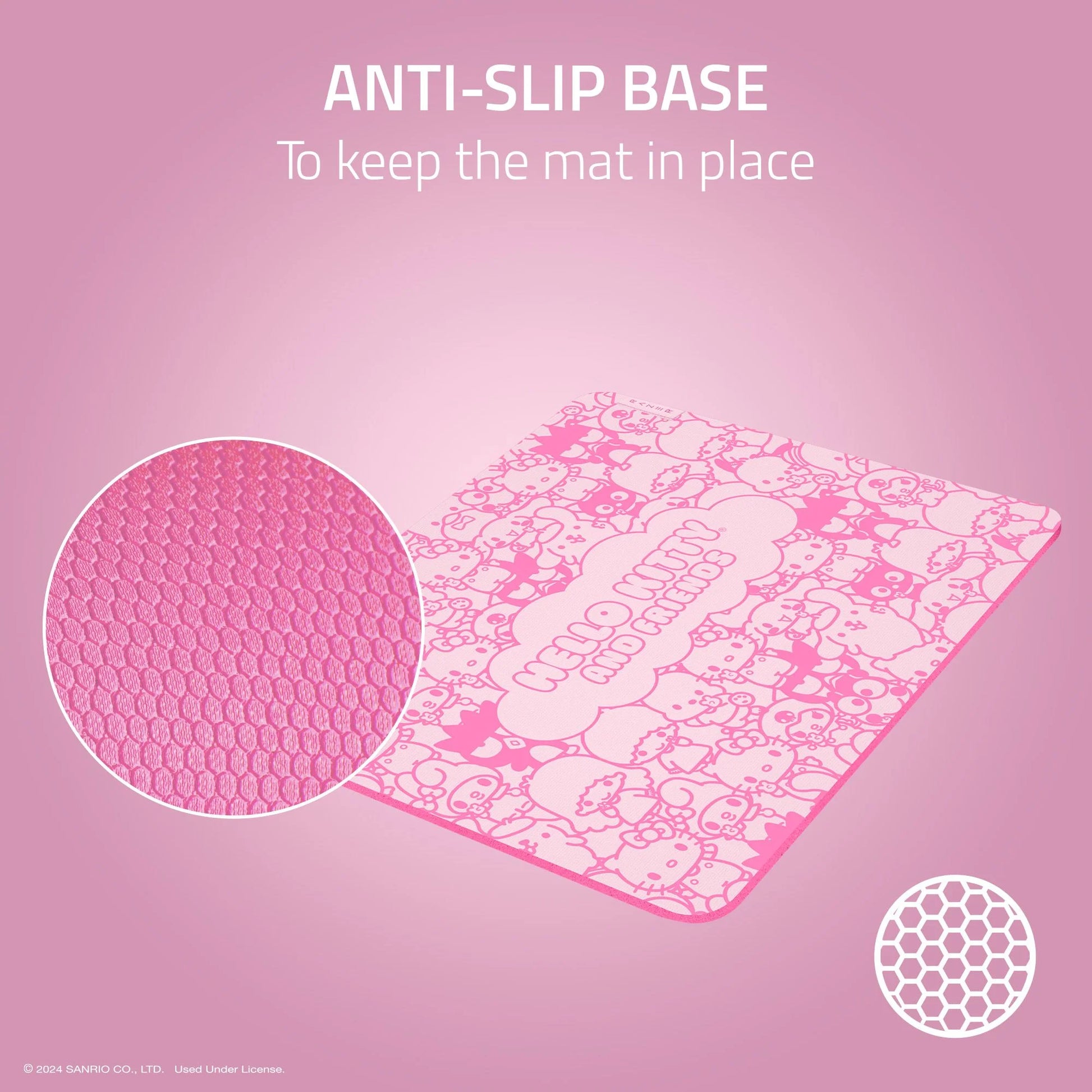 Gigantus V2 Soft Gaming Medium Mouse Mat, Hello Kitty & Friends