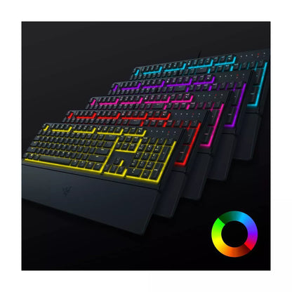 Razer Ornata V3 X Low Profile Gaming Keyboard for PC: Ergonomic USB-A Membrane Keypad