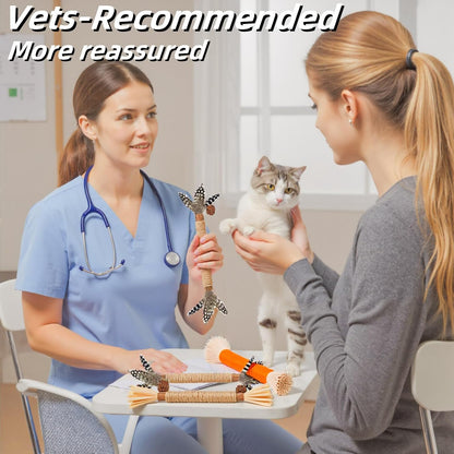 Cat Toys 12Pack Silvervine Chew Stick 12Pack Kitten Treat Catnip Toy Kitty Natural Stuff Catnip for Cleaning Teeth Indoor Dental Snack Interactive