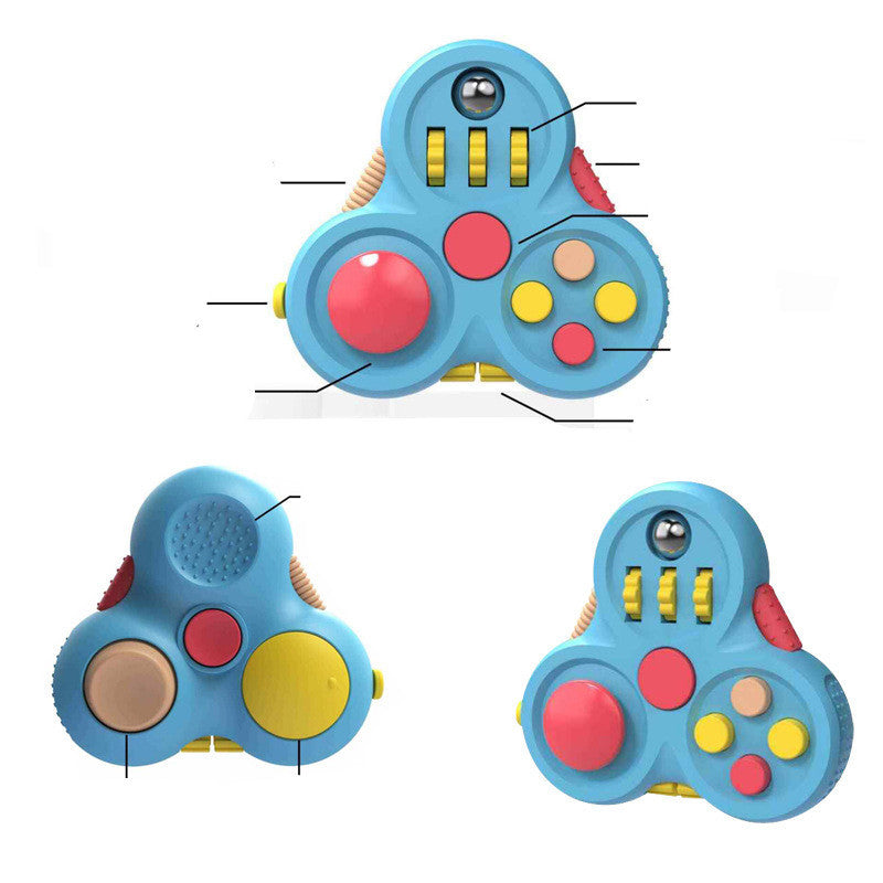 Gyro Rubik's Cube Game Controller Fingertip  Creative Decompression Toy