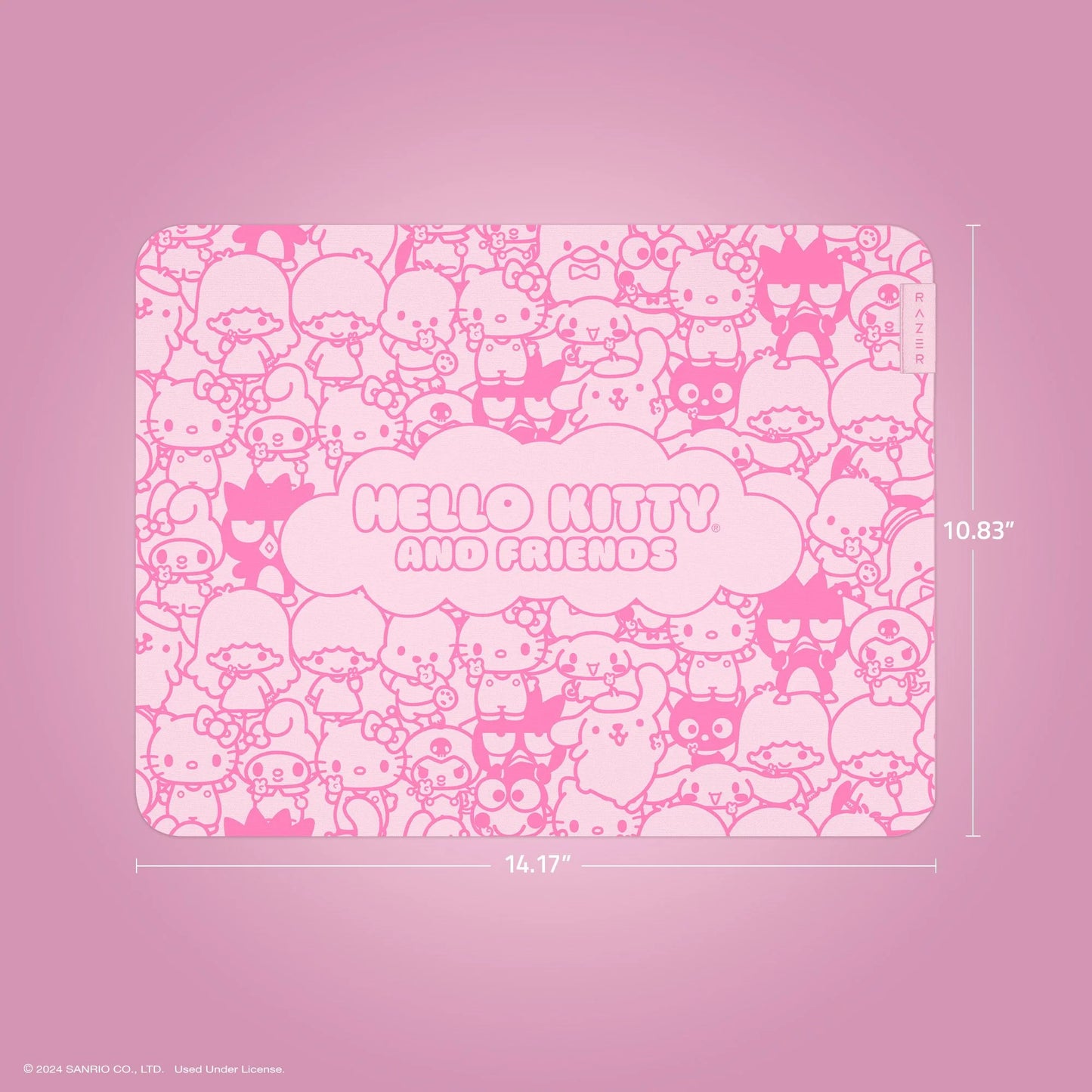 Gigantus V2 Soft Gaming Medium Mouse Mat, Hello Kitty & Friends
