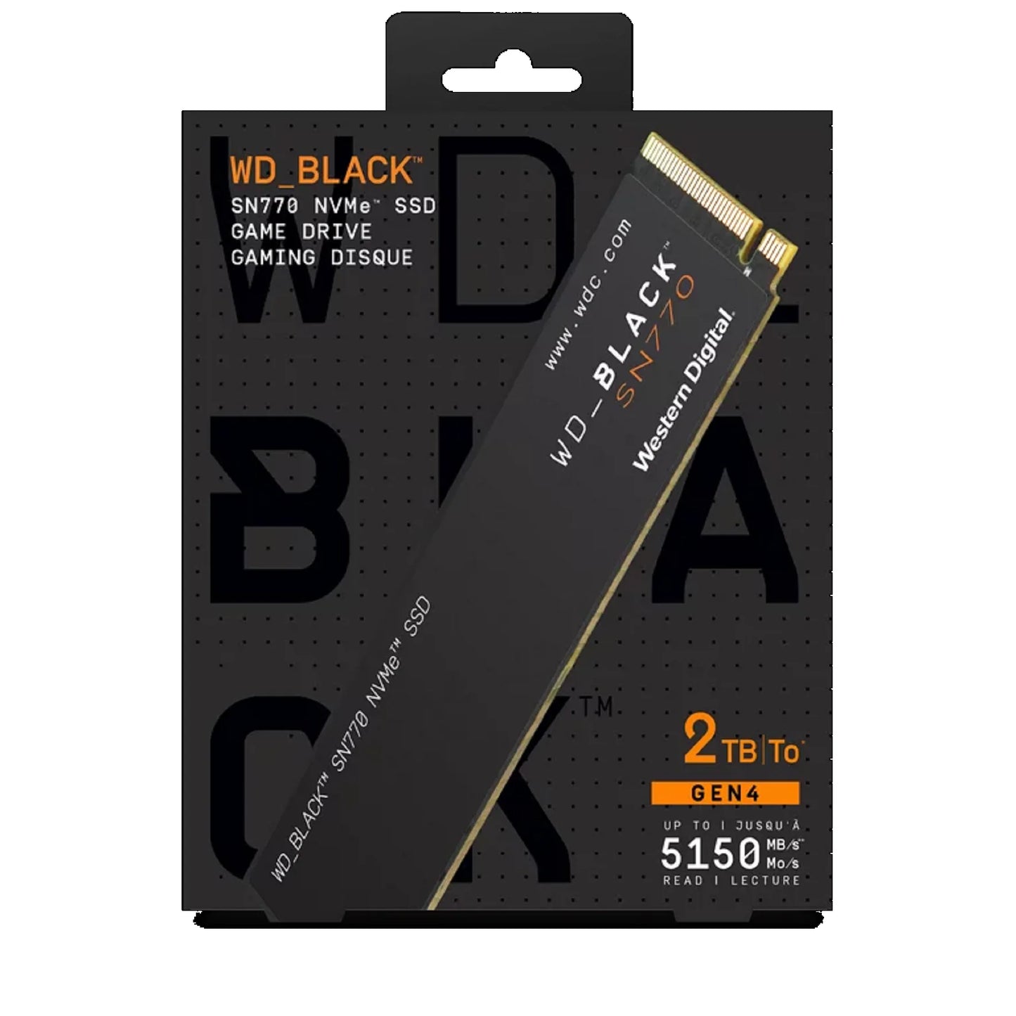 2TB SN770 Nvme Pcie 4.0 M.2 Internal SSD - WDBBDL0020BNC-WRWM