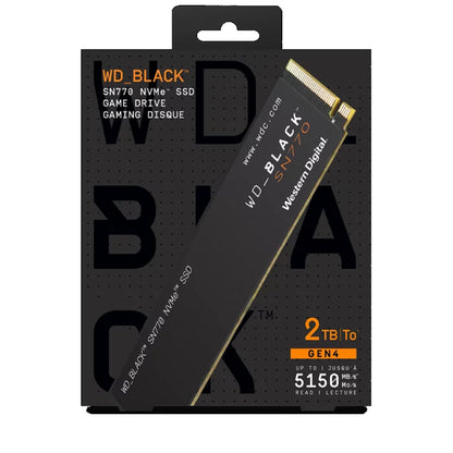 2TB SN770 Nvme Pcie 4.0 M.2 Internal SSD - WDBBDL0020BNC-WRWM